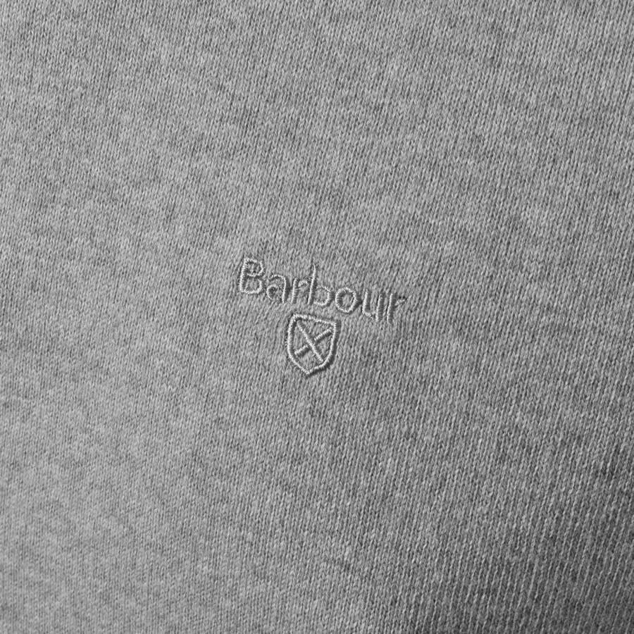 Alternative Image for ProductBarbour Half Zip Knit Jumper Grey3